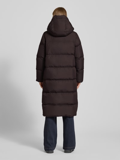 Marc O'Polo Regular Fit Daunenmantel mit Zweiwege-Reißverschluss Mittelbraun 5