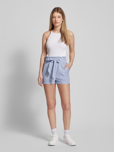 Only Shorts mit Streifenmuster Modell 'SMILLA' Blau 1
