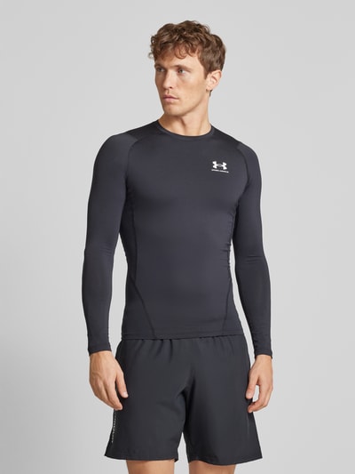 Under Armour Longsleeve mit Label-Print Black 4