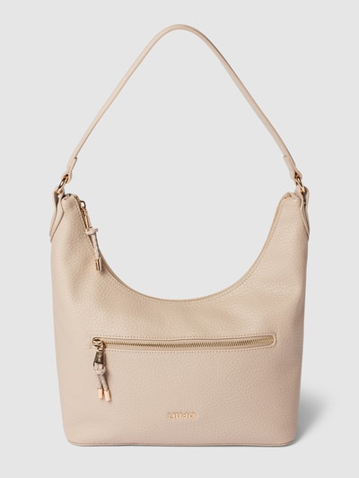 Liu Jo White Hobo Bag mit Label-Detail Modell 'Ondina' Sand 2