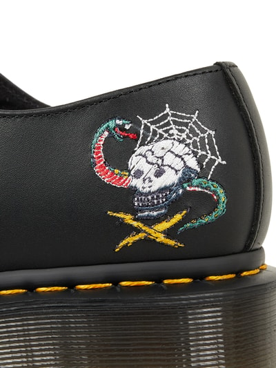 Dr. Martens Schnürschuhe aus Leder Modell '1461 Souvenir' Black 2