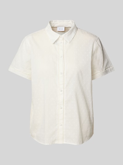 Vila Bluzka o kroju regular fit z wykładanym kołnierzem model ‘TUTTY’ Biały 2