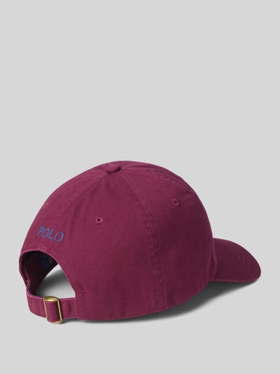 Polo Ralph Lauren Cap aus reiner Baumwolle Bordeaux 3