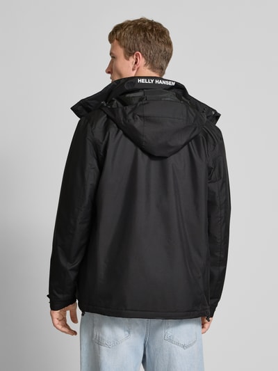 Helly Hansen Jack met labelprint, model 'DUBLINER' Zwart - 5
