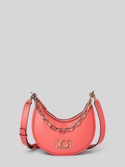 Guess Handtasche mit Label-Applikation Modell 'CIRCE' Rot 2