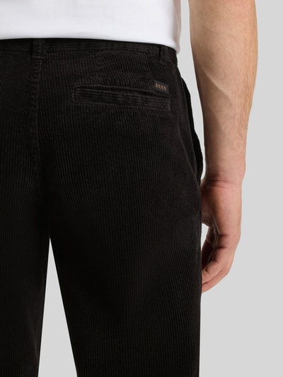 BOSS Orange Tapered Cordhose aus Baumwoll-Mix Modell Black 3
