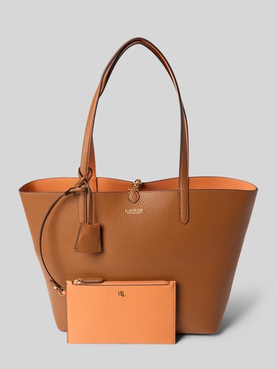 Lauren Ralph Lauren Shopper in leerlook Cognac - 2
