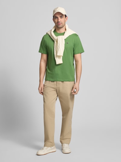 Lacoste Koszulka polo Regular Fit z czystej bawełny Zielony 1