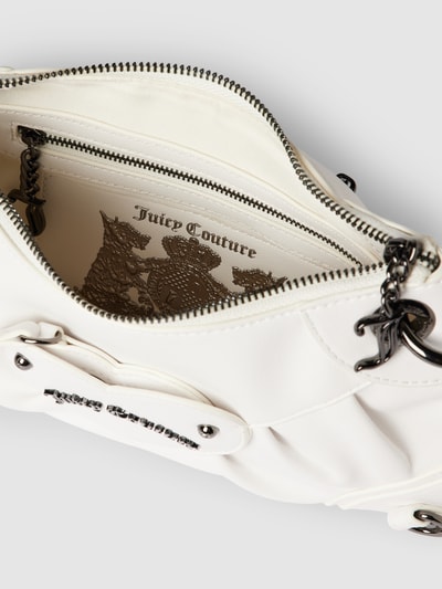 Juicy Couture Bowlingtas met labelstitching, model 'IRIS' in zwart