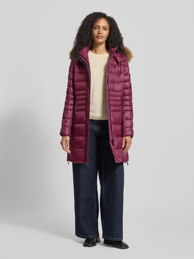 Frieda & Freddies Steppjacke mit Reißverschlusstaschen Modell 'DALIA' Lila 1