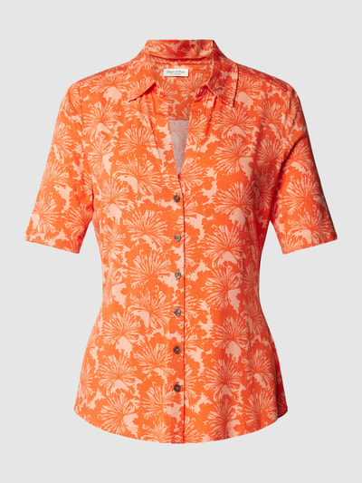 Marc O'Polo T-shirt met all-over print Oranje - 2