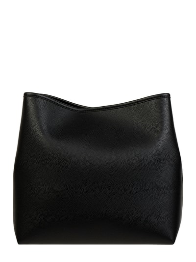 Emporio Armani Hobo Bag in Leder-Optik  Black 7