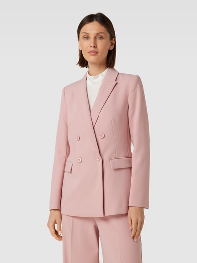 comma Blazer met klepzakken Roze - 4