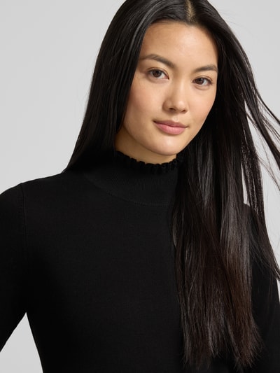 OPUS Strickpullover aus Viskose-Mix Modell 'Polluna' Black 3