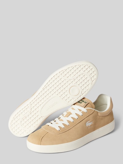 Lacoste Sneakers met labeldetails, model 'BASESHOT' Beige - 3