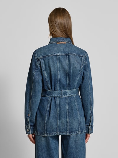 Scotch & Soda Jeansjacke mit Knopfleiste Jeansblau 5