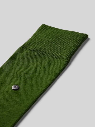 Burlington Sokken met labeldetails Groen - 2