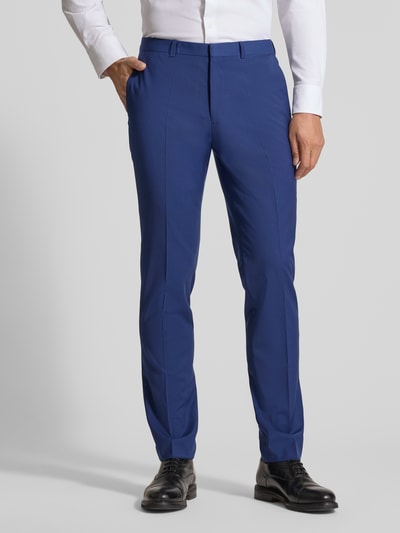 HUGO Slim Fit Anzughose aus Woll-Mix Modell 'HESTEN' Royal 4