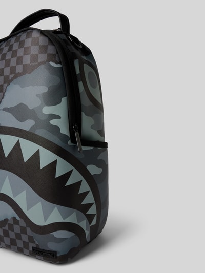 Sprayground Rucksack mit Motiv-Print Modell 'SPLIT UP' Anthrazit 3