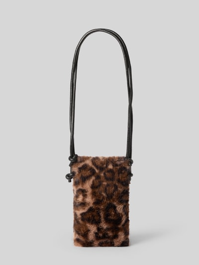 Barts Handytasche mit Felloptik Modell 'Malinna' Hellbraun 2
