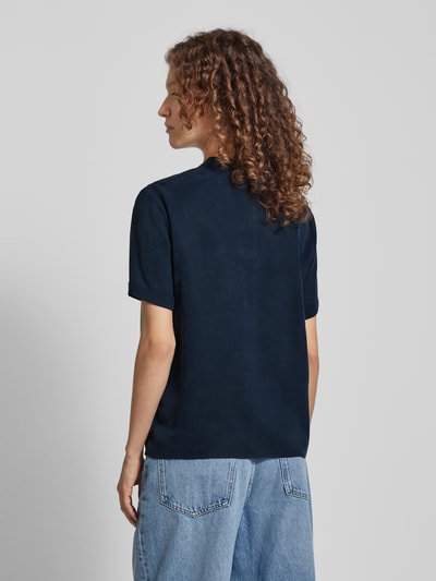 Marc O'Polo Denim Bluse mit Strukturmuster Marine 5