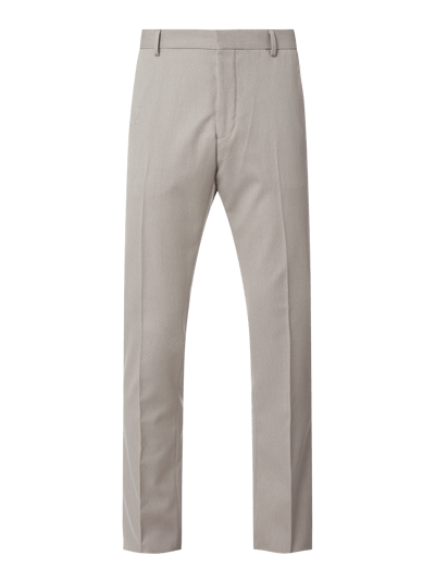 SELECTED HOMME Slim Fit Anzughose mit Stretch-Anteil Beige Melange 1