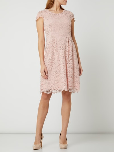 Montego Cocktailkleid aus floraler Spitze  Rose 1