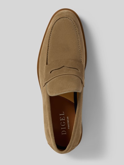 DIGEL Loafers van leer, model 'Stig' Taupe - 3
