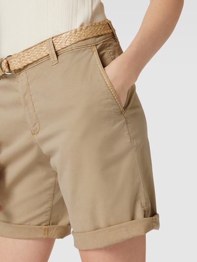 Esprit Shorts met riem Zand - 3