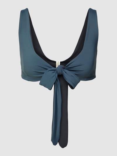 Mymarini Bikinitop met sierstrik Blauw - 2