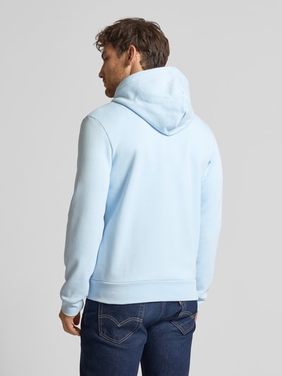 Lacoste Bluza rozpinana o kroju regular fit z mieszanki bawełny Jasnoniebieski 5