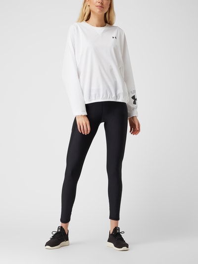 Under Armour Loose fit sweatshirt met stretch  Wit - 1