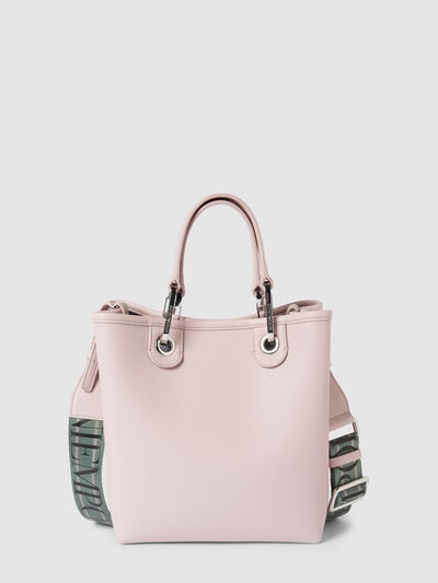 Emporio Armani Shopper mit Label-Anhänger Modell 'MY EA' Rose 5