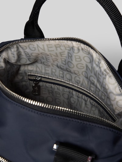 BOGNER Handtas met labeldetail, model 'KLOSTERS SOFIE' Marineblauw - 5