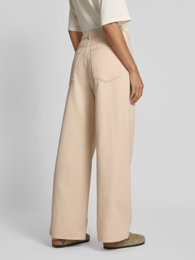 JAKE*S STUDIO WOMAN Jeans mit weitem Bein und Tunnelzug Offwhite 5