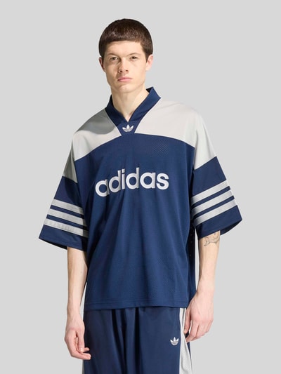 adidas Originals T-Shirt mit großem Logo-Print Marine 3