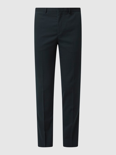 SELECTED HOMME Slim fit pantalon met stretch, model 'Jackbill' Donkergroen - 2