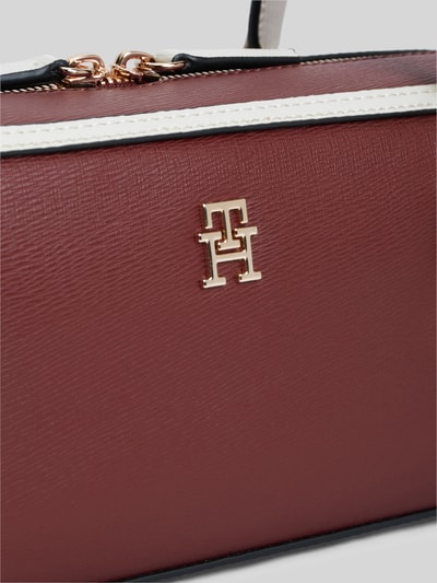 Tommy Hilfiger Henkeltasche in Leder-Optik Modell 'TH GRACE SHOULDER BAG' Bordeaux 3