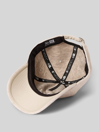 New Era Basecap mit Label-Detail Stein 2