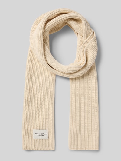 Marc O'Polo Schal aus reiner Baumwolle Offwhite 1