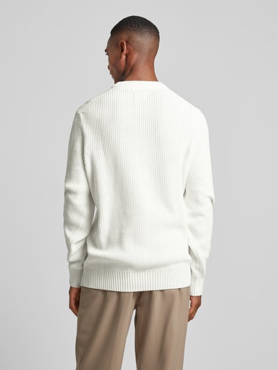 MCNEAL Gebreide pullover met ronde hals Offwhite - 5