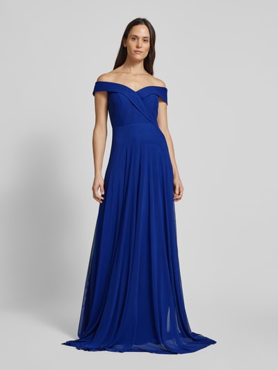 TROYDEN COLLECTION Abendkleid im Stufen-Look Royal 4