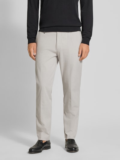 Antony Morato Regular Fit Hose mit Baumwoll-Anteil Modell 'Rad' Offwhite 4