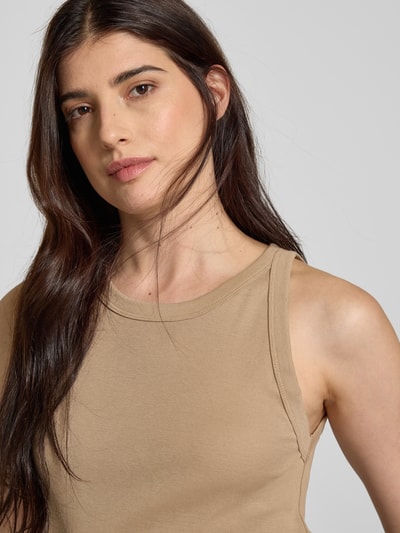 Marc O'Polo Slim fit tanktop van puur katoen Beige - 3