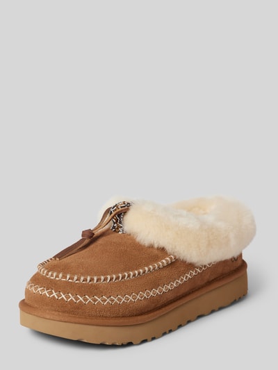 UGG Slides mit Kunstfellfutter Modell 'TASMAN ALPINE' Camel 1