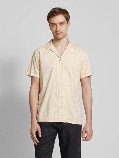 Jack & Jones Premium Slim Fit Freizeithemd mit Stickereien Modell 'BLUEDAN EMBROIDERY' Sand 4