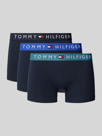 Tommy Hilfiger Boxershort van katoenmix in set van 3 Marineblauw - 1