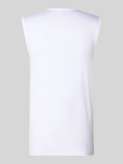 Produktfoto, Muskelshirt aus Modal-Mix mit Rundhalsausschnitt von Mey, biały, gładka tekstura, krój slim fit, modal z domieszką stretchu