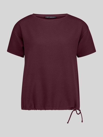 Betty Barclay Regular Fit T-Shirt mit Viskose-Anteil Modell 'NOS JULI' Bordeaux 2