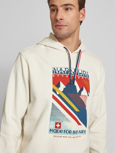 Napapijri Hoodie met capuchon Zand - 3